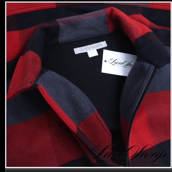 SOLD - Outerknown Fleece Blanket Shirt Jacket Size - Picture 11 of 13